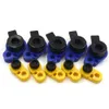 Gzhengtong 10pcs / lot Auto-Klimaanlage Kältemittel-Auto-Staubschutz Kompressor Caps 134a High Low Pressure Caps für BMW Benz