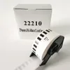 6 x Rolls Brother DK 22210 DK-22210 DK22210 DK2210 DK-2210 DK 2210 Compatibele continue labels 29 mm x 30,48 m met spoel