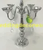 새로운 스타일 도매 장식 금속 5 팔 candelabra for wedding table centerpieces decor108