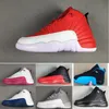 2020 Newest XII mid high 12 12S BLACK BLUE RED Children basketball shoes boy girl young kid sport Sneaker size 28-35