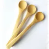 Wooden Spoon Ecofriendly Japan Tableware Bamboo Scoop Coffee Honey Tea Spoon Stirrer 2017 Hot Free DHL LX6379
