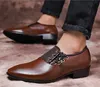 Hot Sale Business Dress Shoes Spring and Autumn New Patent Leather Bright Leather Men's Shoes British Men's Shoes