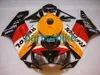 Kit carenatura prezzo più basso per carenature originali HONDA CBR1000 RR 2004 2005 parti moto REPSOL arancione rosso 04 05 CBR1000RR SL27