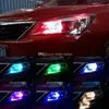 T10 W5W LED RGB車の雰囲気の光5050リモコンのインテリアの照明オートスタイリング12V Interiorexternalライト