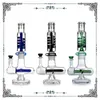 Freezable Coil Inline Tube bong glass water pipe build a bubbler hookahs smoking heady Waterpipes Phx 47