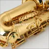 Japan Kuno KAS-991 Alto Saxofon EB Tune Brass Lacquer Metal Musikinstrument Professionell med fallmunstycke