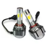 2ピース40W 4800LM 9005 9006 H10 LEDライトカーヘッドライト6000K車両の変換電球