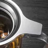 قابلة لإعادة الاستخدام الفولاذ المقاوم للصدأ شبكة الشاي infuser الشاي مصفاة إبريق الشاي ليف التوابل تصفية drinkware اكسسوارات المطبخ تخصيص DBC BH3689