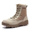 Venda quente-Novos Homens Tático Militar Desert Combat Boots Respirável Ao Ar Livre Sapatos Wearable Sneakers Trekking Aptidão Cross-Formação Sapatos