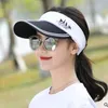 2019 summer new sun hat outdoor breathable air top color sun hat portable sports sunscreen hat spot