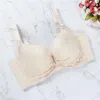 2020 Koronki Biustonosz Push Up Biustonosz CDE Cup Plus Size Kobiety Bielizna Drutowa Brassiere Skóra Czarna Winera Bielizna