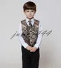 2019 véritable arbre Camo gilet pas cher Boy039s vêtements de cérémonie personnalisé en ligne enfants formel fête de mariage porter Camouflage VestBow5895961