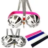 Dispositivos de castidade Bra oco Aço inoxidável Tamanho ajustável Brassiere Belt Belt Feminino Toys de dispositivo de roupa íntima para mulheres