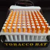 100 Pcs/lot 78mm&55mm Cigarette Shape Smoking Pipes Mini Hand Tobacco Pipes Snuff tube Aluminum Ceramic Bat Accessories 5 Styles