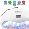 LD06 Sun 5x 48W Nail Secador UV LED Nail Lâmpada Gel Polonês Curing Lamp Imer para Curing Machine Auto Sensing Nail Led Lâmpada