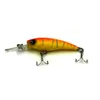 Hengjia 20st 90mm Hot Sale Plast Hårdbete Minnow Fiske Lures 8.3g 6 # Krokar Baits Crank Lures Färskvatten