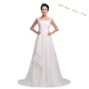 Plus Size Evening Dress A-Line Chiffon Model Read pictures Ivory Beach Bateau Prom Dresses