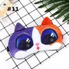 3D Sen Eye Maska Eyeshade Cover Cute Cat Dog Shade Naturalne Sleeping Maski Oczy Patch Kobiety Mężczyźni Miękkie Przenośne Opaski Porozumienia Eyepatch