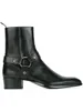 Hot Sale-Plus Size Euro 38-46 Cowboystiefel Bikerschuhe SLP Echtleder Herren Harness Booties