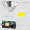 LED COB Track Light 20W Ściemnialne Światła Szyny Reflektor Odzież Shop Shop Black White Body Led Spotlight 20 W COB LED Rail Track Sufit