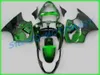 Kawasaki Ninja ZZR600 05 06 07 08 08 ZZR-600 2005 2008 ZZR 600フェアリングセットKAZ03