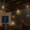 DIY Fireworks Solar String Lights 8 Modi 120/160/200 LED Solar Lamp voor Outdoor Garden Decoration Bouquet Christmas Feestelijke Fee Lights