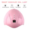 36W UV Nail Lamp Manicure LED NAILS DRYWIRE GRY GEL POLISS ICE مصابيح الجليد مع 12 PCS LEDS 30S60S99S Auto Sensor Art Tools1397807