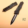 Распродажа! Авто Тактического нож 440C 2 Дополнительные модели Bade цинк-алюминиевого сплав ручка выживание Ножи с тактической нейлоновой сумкой