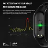 M4 Smart Band Fitness Tracker Watch Sport Armband Hjärtfrekvens Smart Klocka 0.96 tum Smartband Monitor Health Wristband PK MI 4 M3