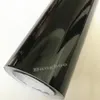 3 layers 152x18m Waterproof Gloss Black Car Vinyl Wrap Glossy Candy Colored Car Body Vinyl Wrapping Sticker9985009
