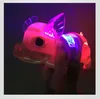 Elektrisch wandelen zingen Musical Light Pig Lumineuze riem interactieve kinderen speelgoedelektronica robot cadeau verjaardag flash bewegende touw elektronische huisdieren