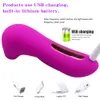 Mini Clit Sucker Vibrateur Oral Léchage Chatte Langue Vibrant Mamelon Sucer Fellation Clitoris Stimulateur Adulte Femelle Sex Toys J190518