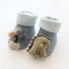 4 стиля, осенние и зимние толстые коралловые бархатные трехмерные куклы, носки-слипы для новорожденных с героями мультфильмов P1079741821
