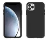 Para Iphone 11 Funda antideslizante Armadura Funda para teléfono Doble capa Híbrido a prueba de golpes Suave TPU Funda protectora para PC dura para Iphone 11 Pro Max