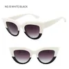 Women Cat Eye Oko Okulsami Marka retro szklanki HD obiektywy okulary panie moda cateye vintage okulary słoneczne żeńskie UV4001575148