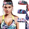 Frauen Männer Haarband Radfahren Turban Pirate Stirnband für Laufen Basketball Gym Training Schweißband Yoga Fitness Ninja Krawatte Bandanas