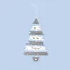 Kerst Tree Decoratie Wooden Kerstmis hanger Kerstmis ornament Decoratie voor Home Natal Adornos de Navidad 2019 Tafel Decor Q179R