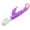 Dual Vibration G Spot Wibratory Dildo Rabbit Wibrator G-Spot Massager Kobiet Masturbator Wibratory Sex Zabawki J1124