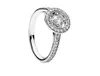 Clear CZ Diamond Vintage Allure Ring Set Original Box for Pan 925 Sterling Silver luxury designer jewelry women wedding Rings W154