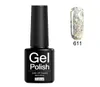 Zation lack diamant glitter uv gel polska suga av skimmer nail art nyaste diamant glänsande sequin permanent emalj gel lacque