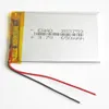 モデル303759 3.7V 650mAh Li-PO充電式バッテリーリチウムポリマーLI用MP3 DVDパッド携帯電話GPSパワーバンクカメラe-Books Recoder