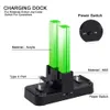 Yoteen For Nintendo Switch 4 Joy-Con Charger 6 in 1 USB Charging Dock Stand For 2 Pro Controller Charger with LED Indication