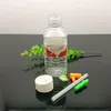 Pipa in vetro, narghilè, acqua, mini accessori portatili per bottiglie d'acqua in plastica