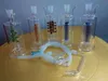 Take water bottles Wholesale Glass bongs Oil Burner Glass Rigs Smoking Free