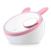 Other Makeup Cute Pet Mirror Led Lamp Charging Multi Function Light Filling Item Storage Tool