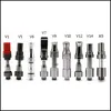 Itsuwa Amigo Vaporizer Cartridge Liberty V1 V5 V9 Tcore Ceramic Atomizer X5 T6S T6P T6C För Max C5 Vmod Preheat Battery