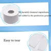 Weiße Toilettenpapierrolle, Packung mit 30 Stück, 4-lagiges Papierhandtuch, Haushalts-Toilettenpapier, Toilettenpapier, 255 l