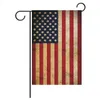 Drapeaux de jardin Trump 30 x 45 cm Décoration extérieure Bannière des élections générales du président des États-Unis 2020 Trump Flag Pennant Banner HHA382