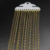 40 cm 1.25mm kreeft sluiting ketting voor DIY ketting sieraden maken rhodium goud zilver kleur bevindingen accessoires 12pcs / pack