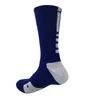 Em estoque UE EUA Profissional Elite Basketball longas meias joelho Atlético Walking Esporte Socks Men Moda Corrida Ténis Sports Sock